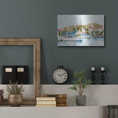  'Vintage Vacation 2' by Emma Caroline Metal Wall Art, 16" x 12"
