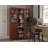 Vereniz Palace Imports 100% Solid Wood 6-Shelf Bookcase, Raised Panel & Clear Glass Doors, Adjustable Shelves, 32" Wide, 71.5" Tall-1654860259