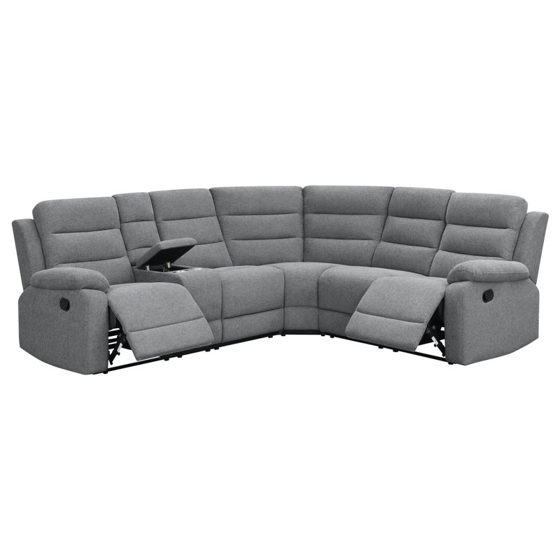 Canapé modulaire 3 pièces Aaron Smoke