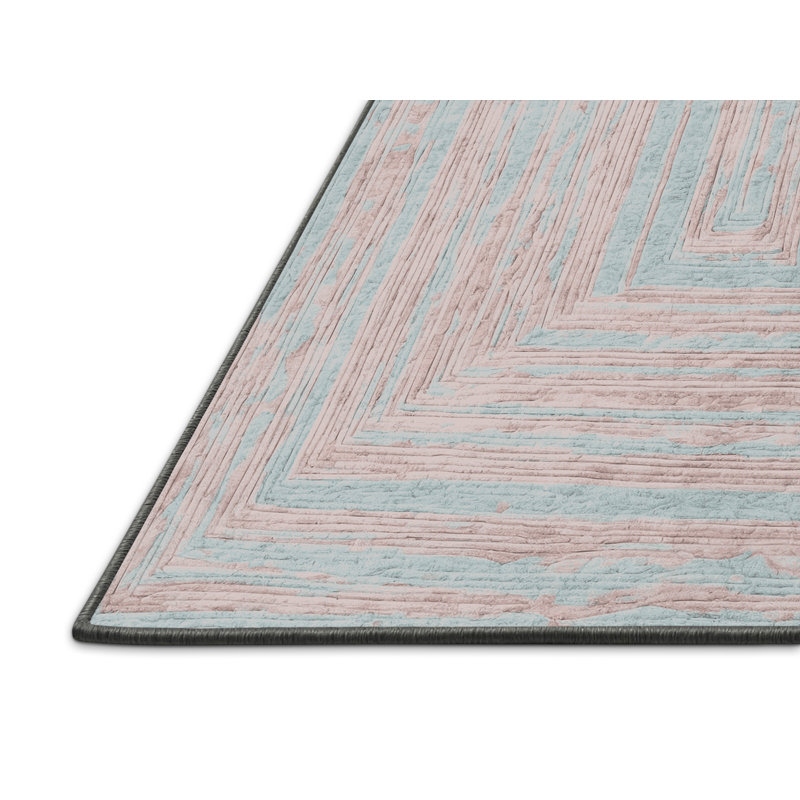 Tapis gris soyeux et moelleux, Rectangle de 5 pi x 8 pi