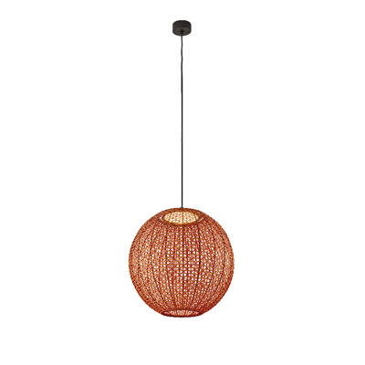 Luminaire suspendu sphère 1 lumière DEL Nans