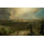"Jérusalem à partir du Mont des Oliviers" par Frederic Edwin Church - Art sur toile tendue avec châssis-24930773