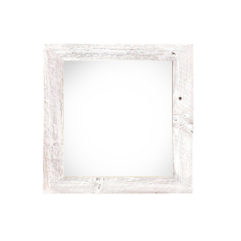 Cadre photo simple Bianca-Maria, L 4 po x H 4 po, Blanc