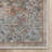 Asha Emilia Blue Custom Size Hallway Stair Runner - Vintage Persian Oriental Low Pile Carpet-799310428