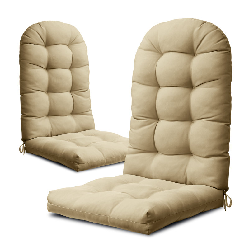 2 - Piece Adirondack chair Cushion, Light Brown