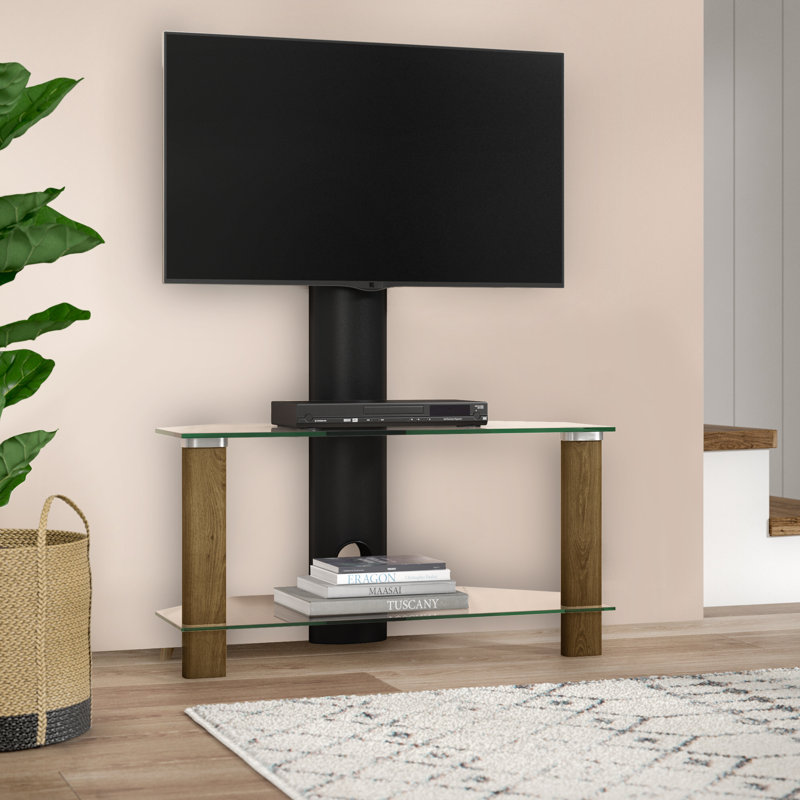 Ulmer Unfinished TV Stand for TVs up to 32", Light oak