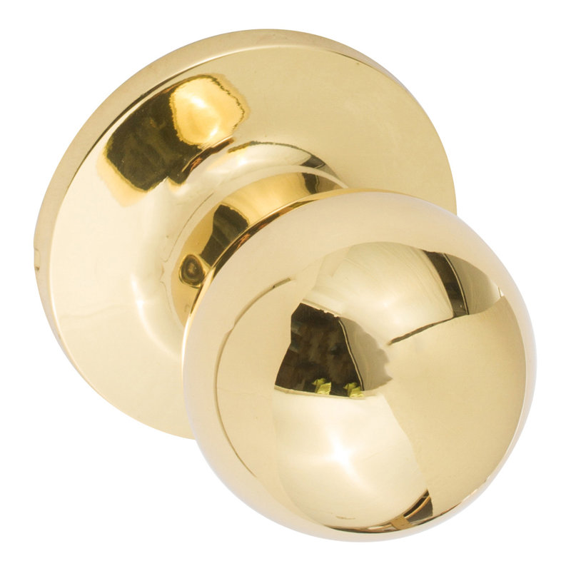Tahoe Passage Knobset, Pollished Brass