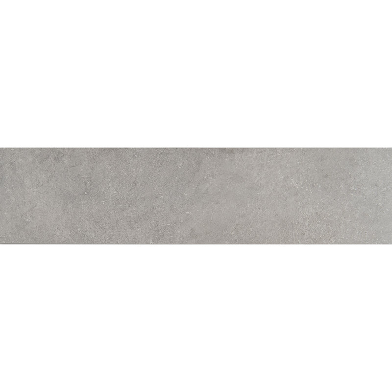 Tuile de champ en porcelaine 6 po x 24 po gris ash Fairfield