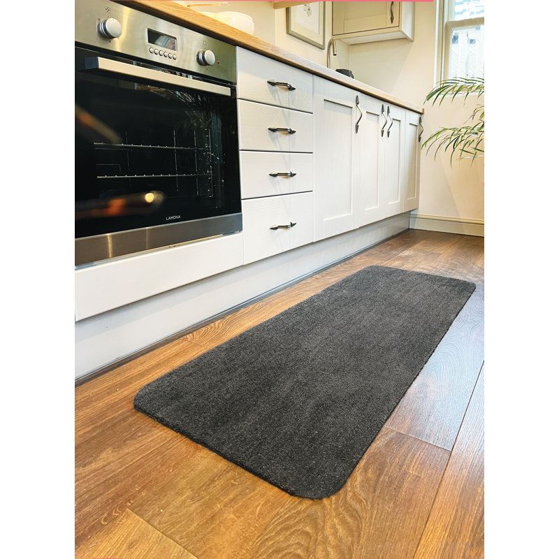 So Soft Indoor Doormat, Charcoal, Runner 50 x 150 cm