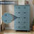5 Drawer 25.98" W Dresser-1303818983