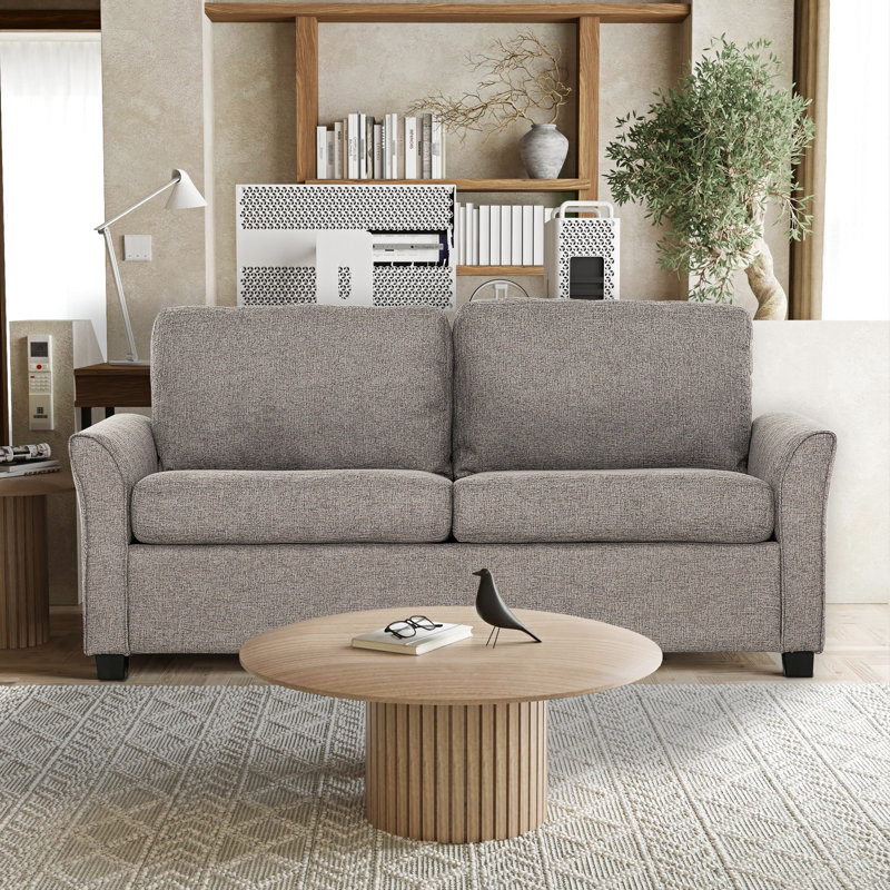 Canapé convertible intégré, lit gris, mobilier de salon à ports, essentiel moderne