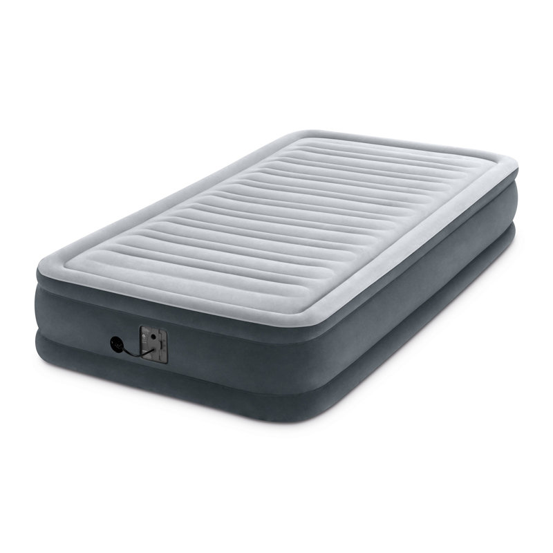 Matelas gonflable Intex Comfort Deluxe Dura-Beam avec pompe intégrée, Simple