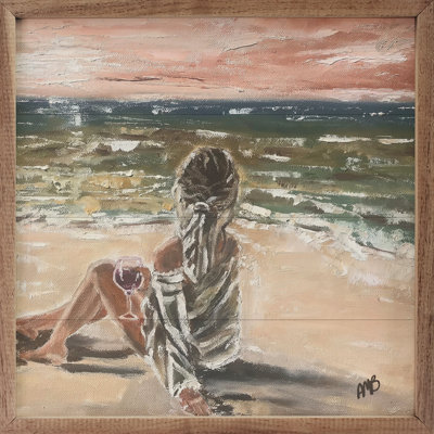 Ocean Watching By Annette Beraud Battaglia