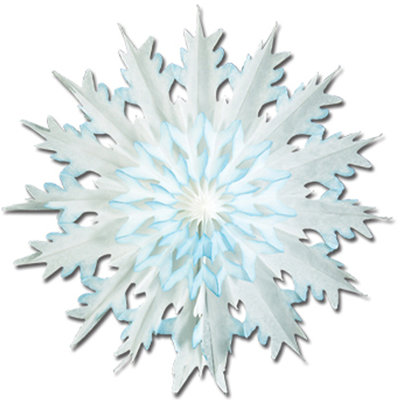 Flocon de neige teint dip