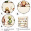 «Gray Childrens Monsters Nursery Motif III», reproduction d'art sur toile-434978587-434978604
