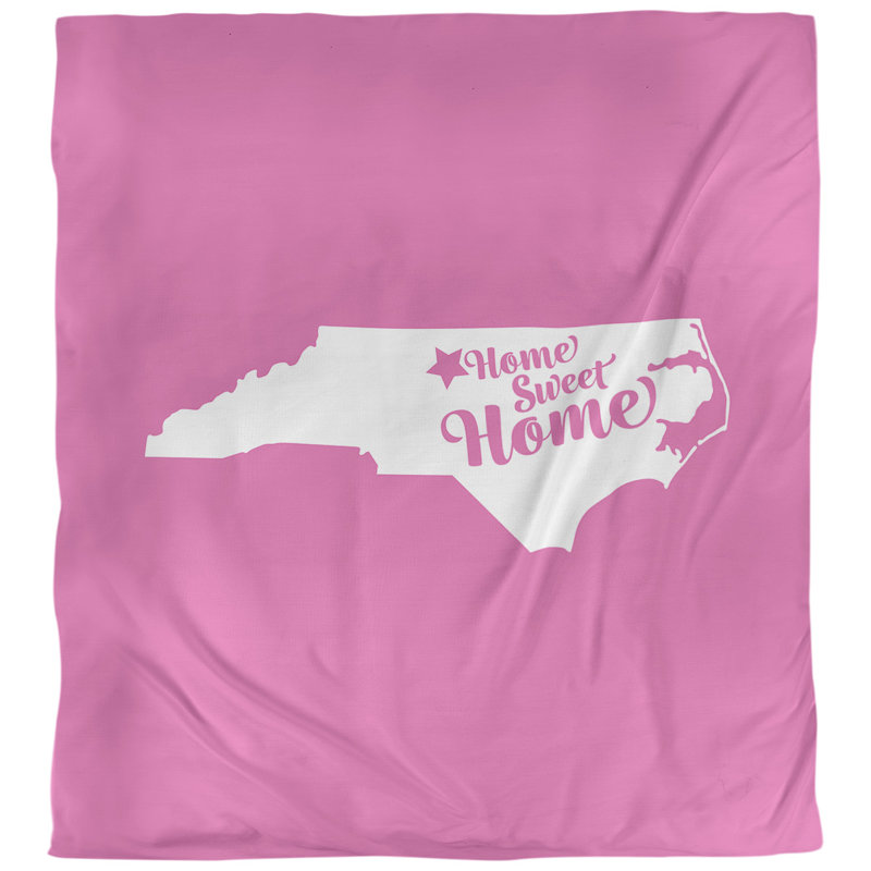 Housse de couette greensboro doux, Housse de couette pour très grand lit, Rose, Microfibre