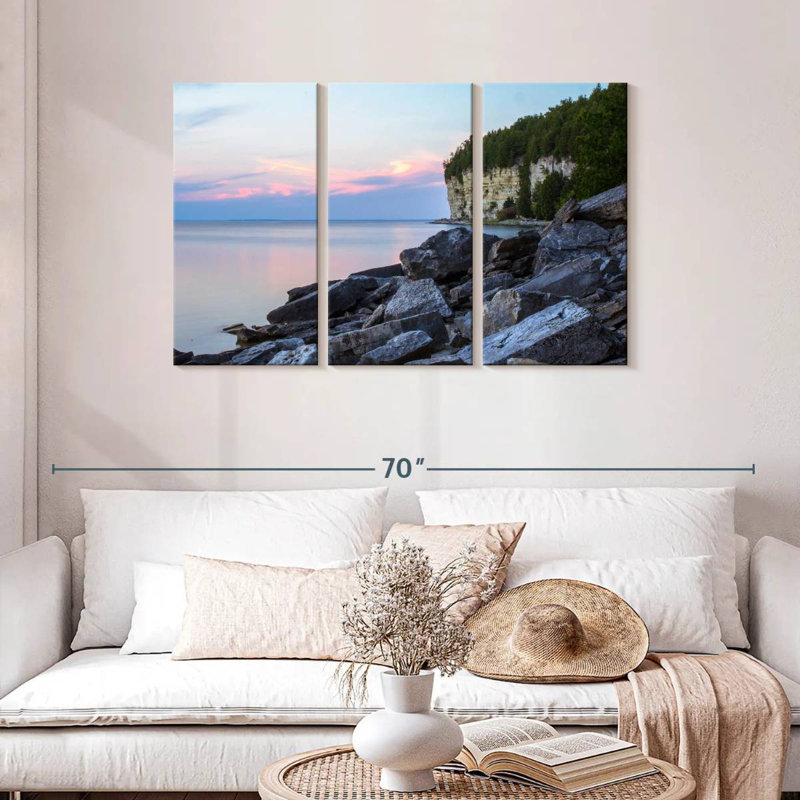 Alvord Fayette State Park Cliffs, 28" H x 45" W