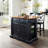 Diamondback Wood Kitchen Island Set-1387849242