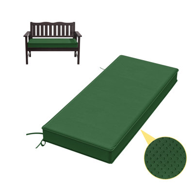 3" Thick Anti-Slip Bench Cushion For Indoor And Outdoor Use