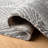 Anakin Geometric Handmade Tufted Wool and Cotton Gray/Ivory Area Rug-237046916