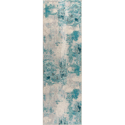 Tapis crème / bleu Lasley