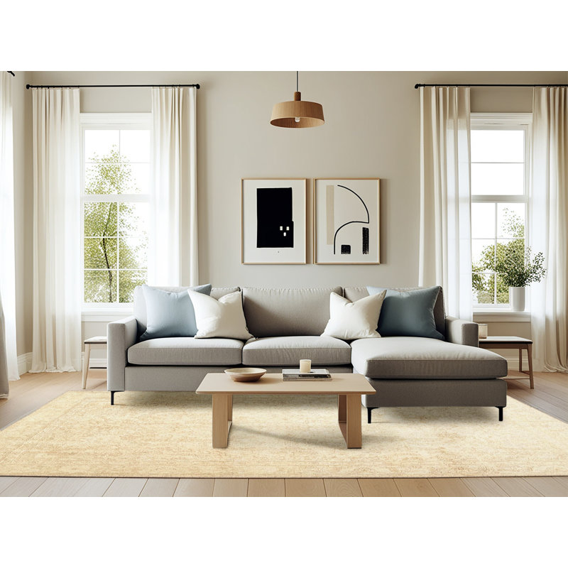 Aiyat Oriental Indoor Rug, Rectangle 6' x 9'
