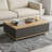 Everly Modern Two-Tone Lift-Front Coffee Table