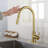 Touch Kitchen Faucet With Pull Down Sprayer-116628683