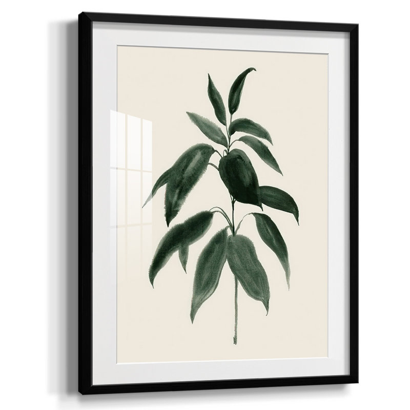 Get Going III, Papier avec cadre noir, Blanc