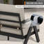 Canapé d'extérieur en aluminium avec coussins-116736901