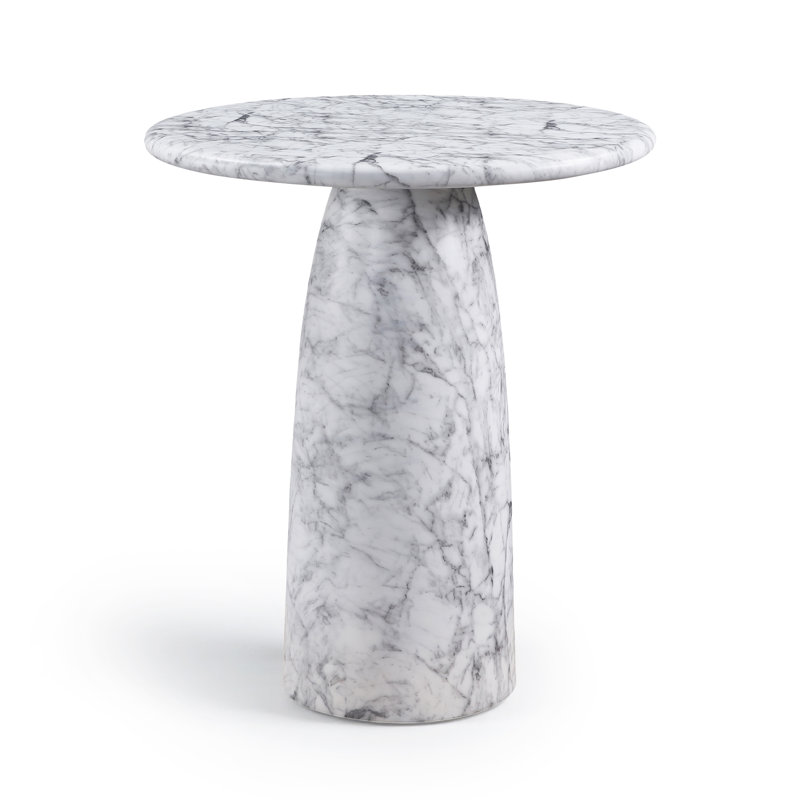 Table de hauteur comptoir intérieur / extérieur Coserza, H 36 po x l 36 po x P 36 po, Blanc