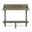 Table de bar d'extérieur en bois d'acacia