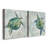 " Seaglass Turtle I " 2 - Pieces-983020236