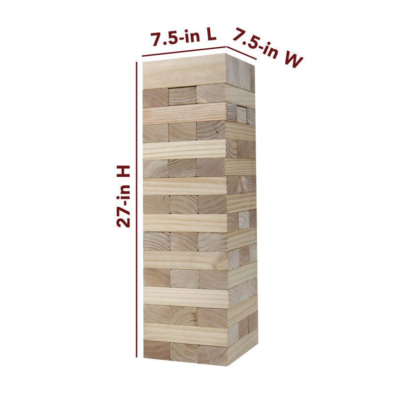 Block Out Wood Stacking Game