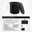 Baignoire gonflable de 31,5 po pour une immersion en eau froide relaxante, installation et entretien faciles avec anneau confortable