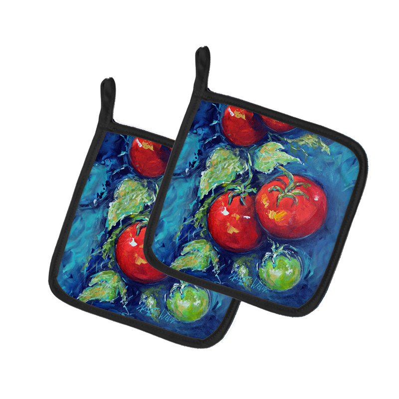 Caroline's Treasures Martin Welch New Artwork Polyester Potholder Set
