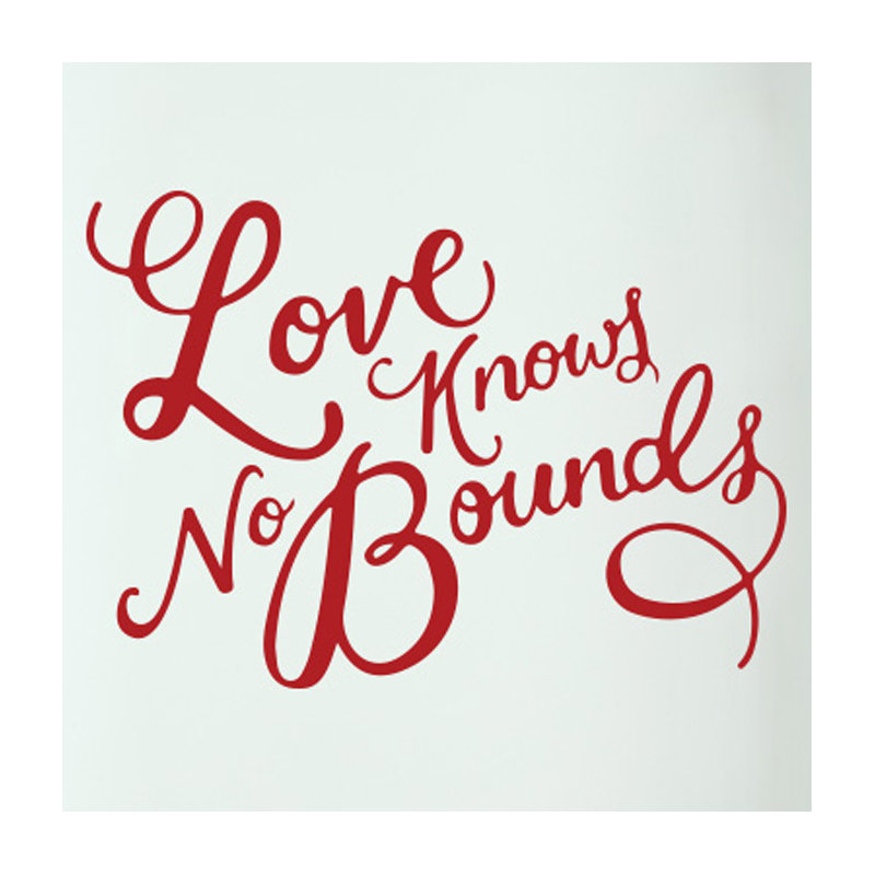 Wall Decal, Dark Red