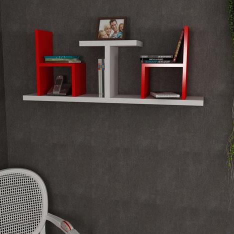 Wall shelf, Red