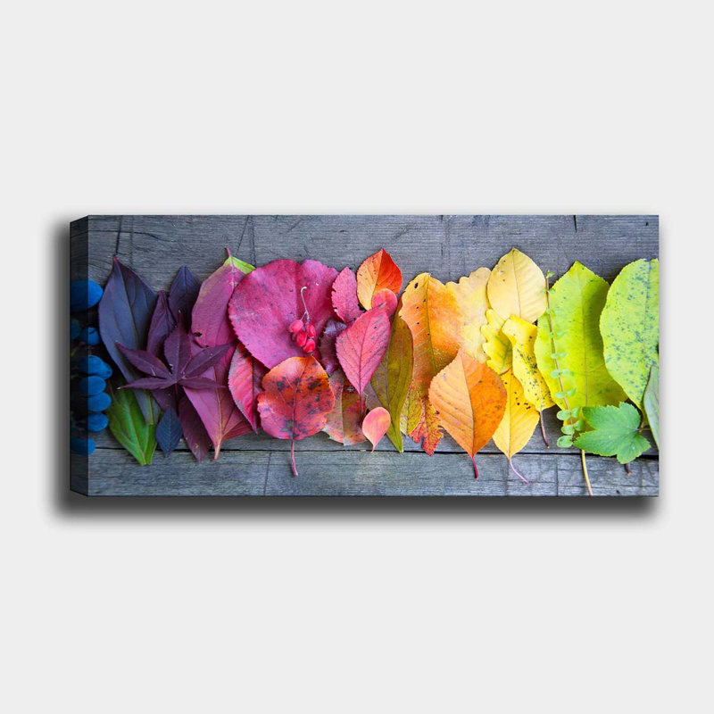 Superbe peinture sur toile décorative, 11,8 po x 31,5 po | 100% toile, encadrée avec un cadre 100% bois (épaisseur: 1,6 po) | Parfait pour la décoration intérieure, le salon et le bureau, élégant et accrocheur