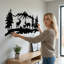 Décoration murale famille de cerfs-612572910