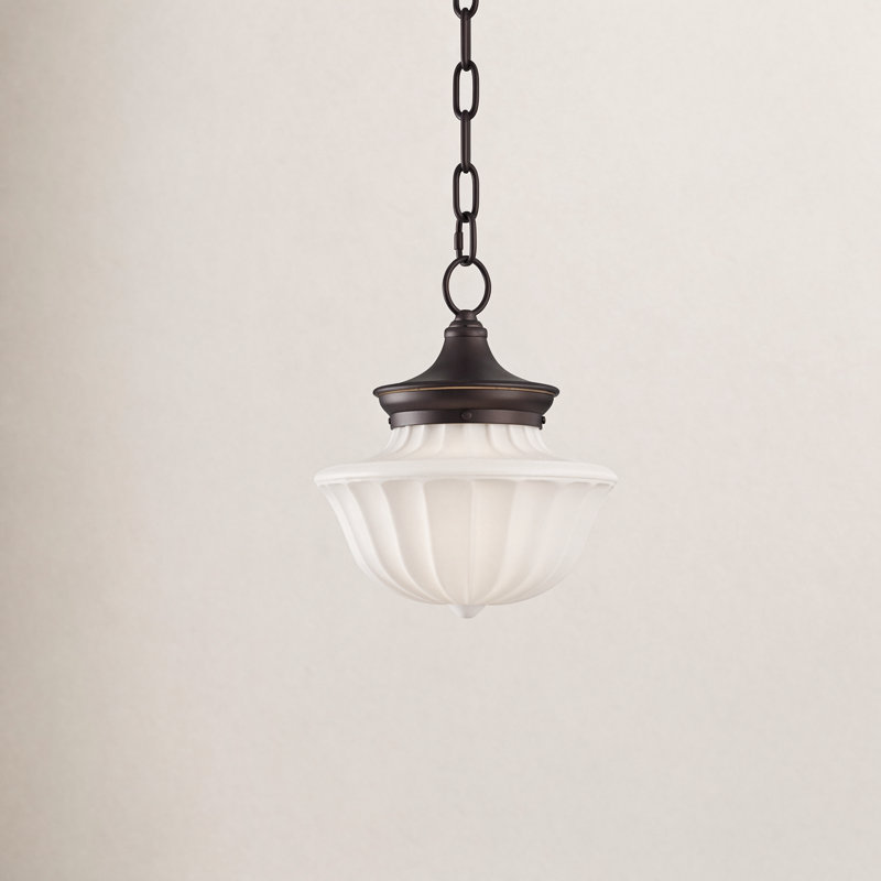 Maisie 1 - Light Single Pendant, Old Bronze, 72.5" H x 15" W
