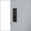 Grand lit escamotable mural et USB, gris-129230769