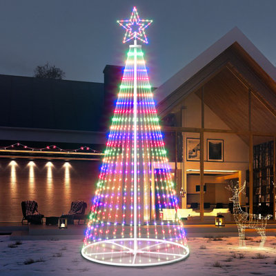 12ft Outdoor Smart Christmas Tree Cone