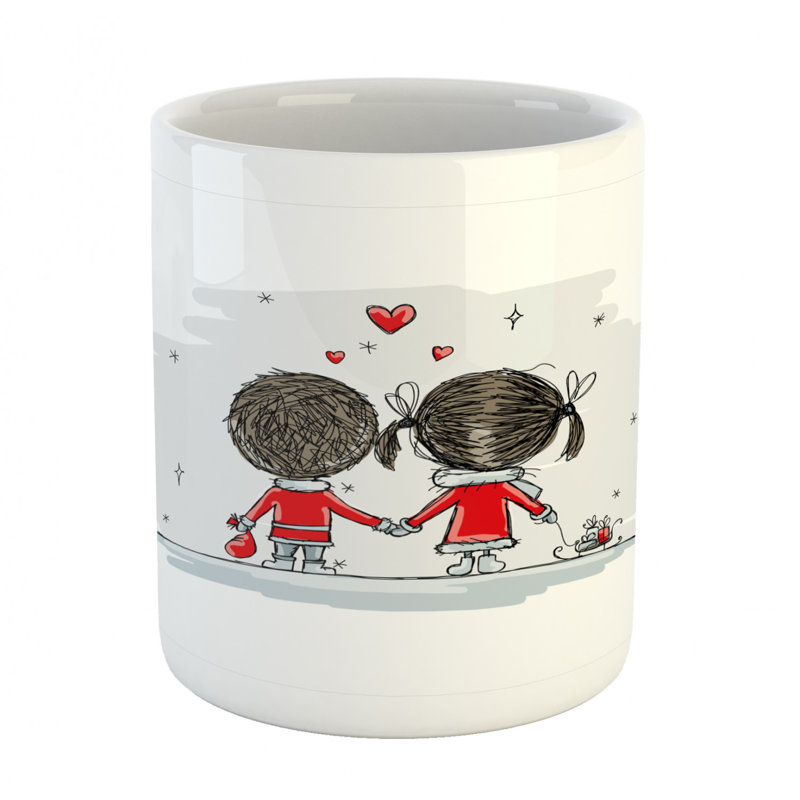 Grande tasse à café love