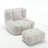 Dining Chairs Velvet Bean Bag-101468508