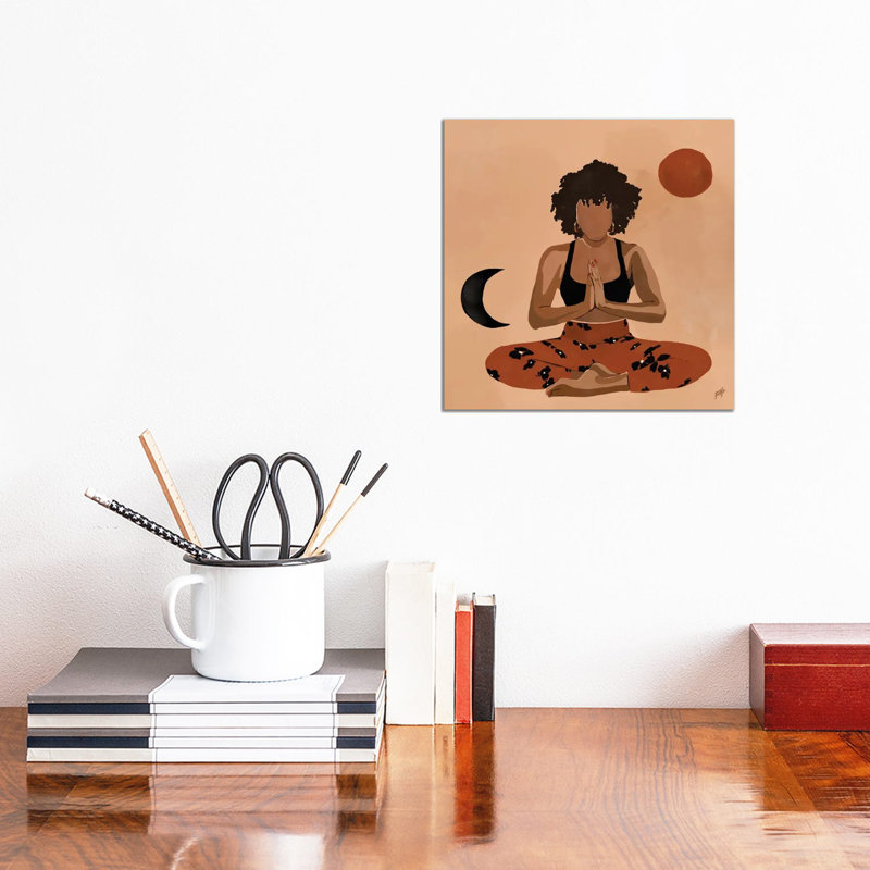 « Harmony » par Bria Nicole-impression d’art graphique, Pas de tapis, Toile tendue, H 12 po x l 12 po x P 0,75 po