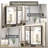 Lunara Recessed & Surface Framed 2 Door Medicine Cabinet with Mirror and Shelves-712726947-712726953