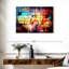 «Abstract Music Grunge», reproduction sur toile-98865346