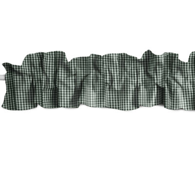 Cantonnière à carreaux Gingham