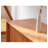 39.37" Brown Rectangular Solid Wood Shoe Storage